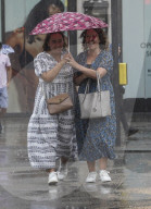 London rain