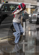 London rain