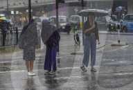 London rain