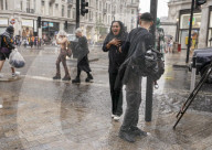 London rain