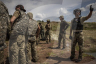 Mozart Group: the western ex-military personnel training Ukrainian recruits.