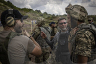Mozart Group: the western ex-military personnel training Ukrainian recruits.