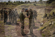 Mozart Group: the western ex-military personnel training Ukrainian recruits.