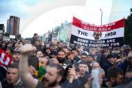 SPORT - Premier League: Man-United-Fans protestieren vor Spiel 