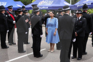 Home Secretary Priti Patel attends police passing out parade