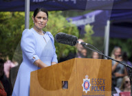 Home Secretary Priti Patel attends police passing out parade