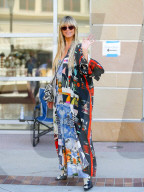 Heidi Klum At 'America's Got Talent' Studios