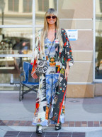 Heidi Klum At 'America's Got Talent' Studios