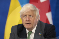 Prime Minister Boris Johnson speaks at the Crimea Platform