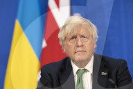 Prime Minister Boris Johnson speaks at the Crimea Platform