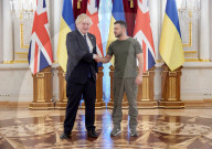 Prime Minister Boris Johnson visits Ukraine
