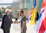 Prime Minister Boris Johnson visits Ukraine