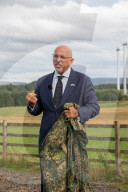 Nadhim Zahawi UK Chancellor visits Pearie Law Wind Farm