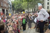 Royal Mail postal strike Rally outside Mount Pleasant Mail Centre, London.