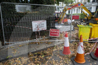 Billionaire closes main road in South Kensington for gardening work