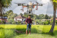 NEWS - Drohnen im landwirtschaftlichen Einsatz im thailändischen Roi Et
