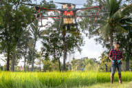 NEWS - Drohnen im landwirtschaftlichen Einsatz im thailändischen Roi Et