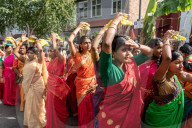 Annual Chariot Festival of the Sri Karpaga Vinayagar Hindu Temple in Walthamstow.