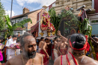Annual Chariot Festival of the Sri Karpaga Vinayagar Hindu Temple in Walthamstow.