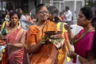 Annual Chariot Festival of the Sri Karpaga Vinayagar Hindu Temple in Walthamstow.
