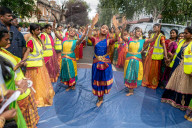 Annual Chariot Festival of the Sri Karpaga Vinayagar Hindu Temple in Walthamstow.
