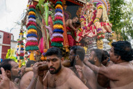 Annual Chariot Festival of the Sri Karpaga Vinayagar Hindu Temple in Walthamstow.