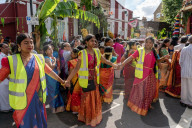 Annual Chariot Festival of the Sri Karpaga Vinayagar Hindu Temple in Walthamstow.