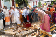 Annual Chariot Festival of the Sri Karpaga Vinayagar Hindu Temple in Walthamstow.