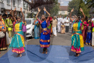 Annual Chariot Festival of the Sri Karpaga Vinayagar Hindu Temple in Walthamstow.