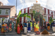 Annual Chariot Festival of the Sri Karpaga Vinayagar Hindu Temple in Walthamstow.