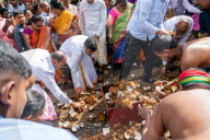 Annual Chariot Festival of the Sri Karpaga Vinayagar Hindu Temple in Walthamstow.