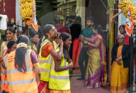 Annual Chariot Festival of the Sri Karpaga Vinayagar Hindu Temple in Walthamstow.