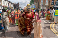 Annual Chariot Festival of the Sri Karpaga Vinayagar Hindu Temple in Walthamstow.