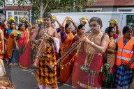 Annual Chariot Festival of the Sri Karpaga Vinayagar Hindu Temple in Walthamstow.