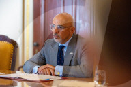 Nadhim Zahawi UK Chancellor of the Exchequer visits Washington DC 