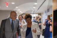 Nadhim Zahawi UK Chancellor of the Exchequer visits Washington DC 