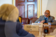 Nadhim Zahawi UK Chancellor of the Exchequer visits Washington DC 