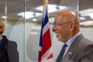 Nadhim Zahawi UK Chancellor of the Exchequer visits Washington DC 