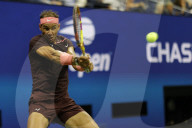 TENNIS - US Open: Rafael Nadal siegt mit blutiger Nase gegen Fabio Fognini