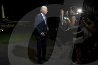 NEWS - USA: Präsident Joe Biden trifft nach seiner Rede im Weissen Haus ein