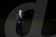 NEWS - USA: Präsident Joe Biden trifft nach seiner Rede im Weissen Haus ein