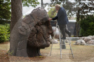 Sculptural prop maker Rod Vass