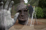 Sculptural prop maker Rod Vass