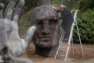 Sculptural prop maker Rod Vass