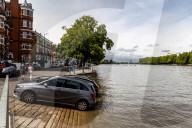 Yellow weather warnings for thunderstorms and heavy rain for the South East of England today.