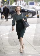 Guests arrive for Sunday with Laura Kuenssberg at the BBC, Broadcasting House, London