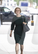 Guests arrive for Sunday with Laura Kuenssberg at the BBC, Broadcasting House, London