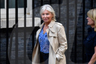 NEWS - GB: Der scheidende Premierminister Boris Johnson hält eine letzte Rede vor der Downing Street 10 in London