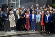 NEWS - GB: Der scheidende Premierminister Boris Johnson hält eine letzte Rede vor der Downing Street 10 in London