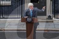 Boris Johnson Departure Speech Downing Street